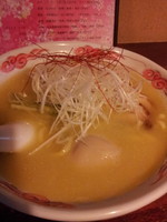 「鶏白湯ラーメン、味付玉子」@麺・酒処 ぶらりの写真