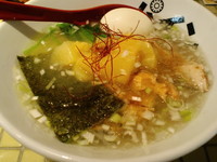 「冷やしパイナップルラーメン（限定メニュー）　750円」@パイナップルラーメン屋さん パパパパパインの写真