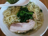 「【2012.6限定】海苔塩冷し麺　￥850」@中華そば 伝堂の写真
