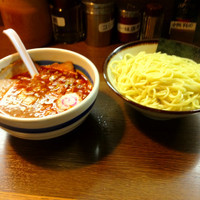 「つけ麺（大盛）」@大勝軒 十五夜 新宿御苑店の写真