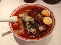 「北極インドラーメン」@蒙古タンメン 中本 新宿店の写真