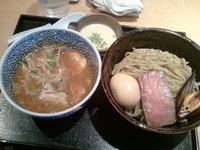 「鶏白湯+ムール貝出汁つけ麺 一燈×ソラノイロ￥1000」@麺屋 一燈の写真