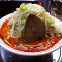 「ミニ担々麺（￥640）」@麺屋 婆娑羅の写真