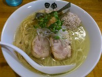 「【限定】鶏そば ￥750」@中華そば田家 ふくふくの写真