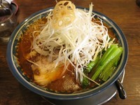 「タンタン麺 800円(大盛無料)」@万太郎ラーメン 妻有ショッピングセンター店の写真