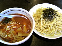 「坦々つけ麺（並盛）￥750」@桃天花の写真