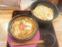 「豚骨カリーつけ麺(辛口)￥８２０」@ラーメン猪太の写真