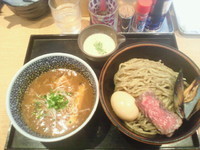 「鶏白湯＋ムール貝出汁つけ麺 ￥1,000」@麺屋 一燈の写真