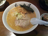 「白味噌らーめん(800円)+Bセット(300円)」@らーめん むつみ屋 溝の口店の写真