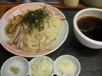 「ざるラーメン（５５０円）大盛サービス」@いだてんの写真