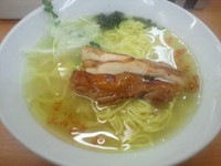 「鶏塩拉麺 650円」@富白 御徒町本店の写真