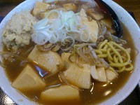 「【2012.6.12限定】生姜豆腐拉麺　￥750」@味噌麺処 花道庵の写真