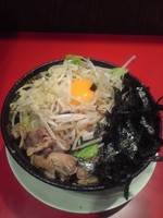 「汁なし豚野郎　８８０円」@野郎ラーメン 海浜幕張店の写真