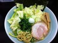 「豚骨醤油らーめん（キャベチャ）」@横浜ラーメン あづま家の写真