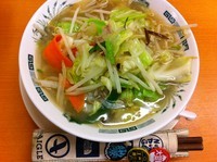 「野菜たっぷりタンメン」@中華食堂 日高屋 西五反田1丁目店の写真
