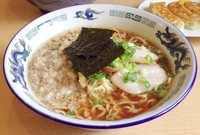 「背脂そば 大盛り」@三華の写真