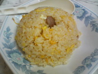 「半チャーハンらーめん」@らーめん ほうらいの写真