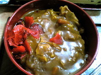 「ミニカレーライス￥350」@辰巳庵の写真