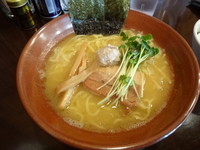 「濃厚鶏だし塩　750円」@らーめんなが田の写真