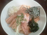 「冷しまぜそば ￥850」@らーめんなが田の写真