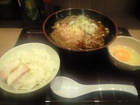 「かけ定食」@舎鈴 エキュート赤羽店の写真