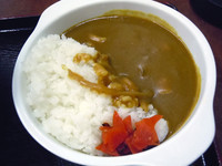 「Ｃセット（中華そば・麺硬め ＋ミニカレー）￥９４０」@そば処 更科の写真