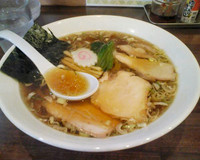 「手打中華そば(650円)」@白河手打中華 賀乃屋の写真