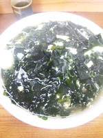 「ワカメとたまごラーメン　中【650円】」@光楽亭の写真