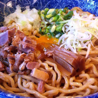 「醤玉そば+大盛り+殿様セット」@麺香房 天照の写真