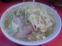 「小（ニンニク）」@ラーメン二郎 三田本店の写真