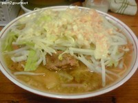 「普通盛焼豚 小ブタ　ニンニクアブラ!」@ラーメン二郎 品川店の写真