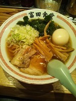 「味玉そば」@松戸中華そば 富田食堂の写真