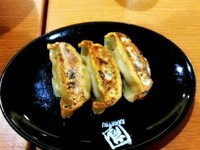 「豚飯セット（平日半額１９０円）の餃子」@らあめん花月嵐 イオン八千代緑が丘SC店の写真