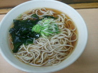 「かけそば（２８０円）」@めん処 一ぷく 武蔵浦和店の写真