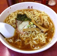 「手打シコシコラーメン（￥450）」@中華若月の写真