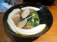 「蛤ざんまいそば」@麺屋 大漁まことの写真