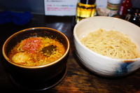 「冷やし麺（カレー）＋大盛無料」@屋台らーめん 鷹流 高田馬場店の写真