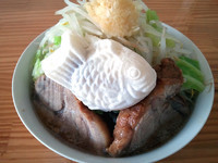 「鯛焼きラーメン(680円)」@たいやき本舗 藤家 泉店の写真