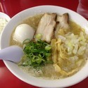 弘法ラーメン＋味玉＋小ライス（￥650＋￥100＋サービス）