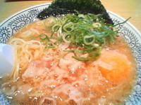 「肉そば（￥６８２、クーポン利用で￥５７７）」@丸源ラーメン 南流山店の写真