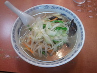 「タンメン（５２０円）」@華月の写真