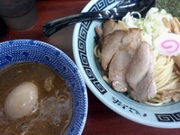 「つけ麺並　６４０円　半チャ味玉セット　１９０円」@東池袋大勝軒 新化家の写真