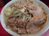 「ラーメン(ニンニク・アブラ)700円」@ラーメン二郎 上野毛店の写真