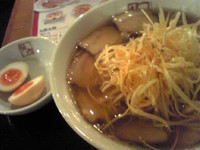 「焼豚ネギラーメン」@喜多方 坂内食堂 京都店の写真