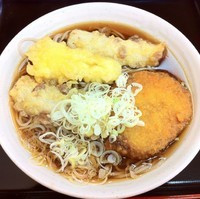 「ミックス天（￥360）」@梅もと ヤエチカ店の写真