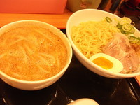 「辛みそつけ麺」@北海とんこつらーめん 純輝 成田店の写真