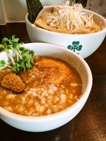 「特製つけ麺(特盛）」@麺屋 みつばの写真