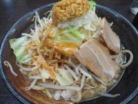 「ふじ麺イエローモンスター 中盛」@麺絆景勝軒の写真