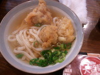 「鶏天うどん（３９０円）」@おにやんまの写真