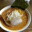 こってり味噌らーめん（太麺、麺かため、味濃いめ）